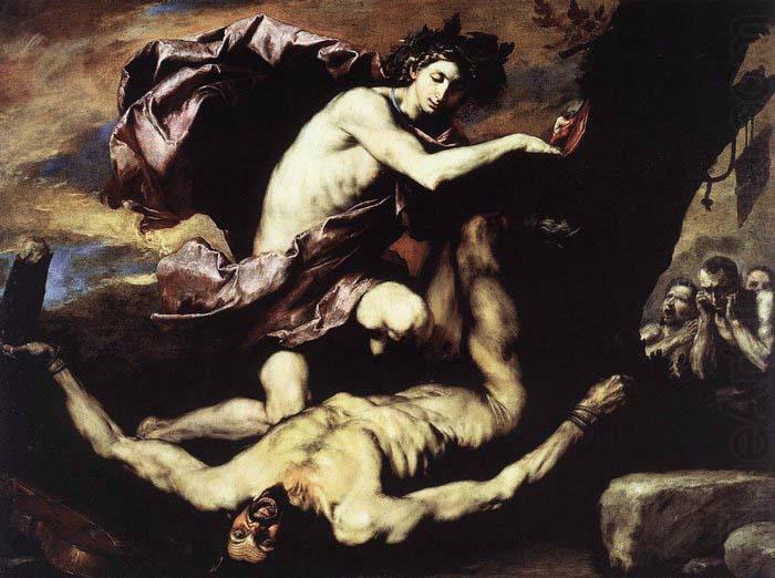 Jusepe de Ribera Apollo and Marsyas china oil painting image